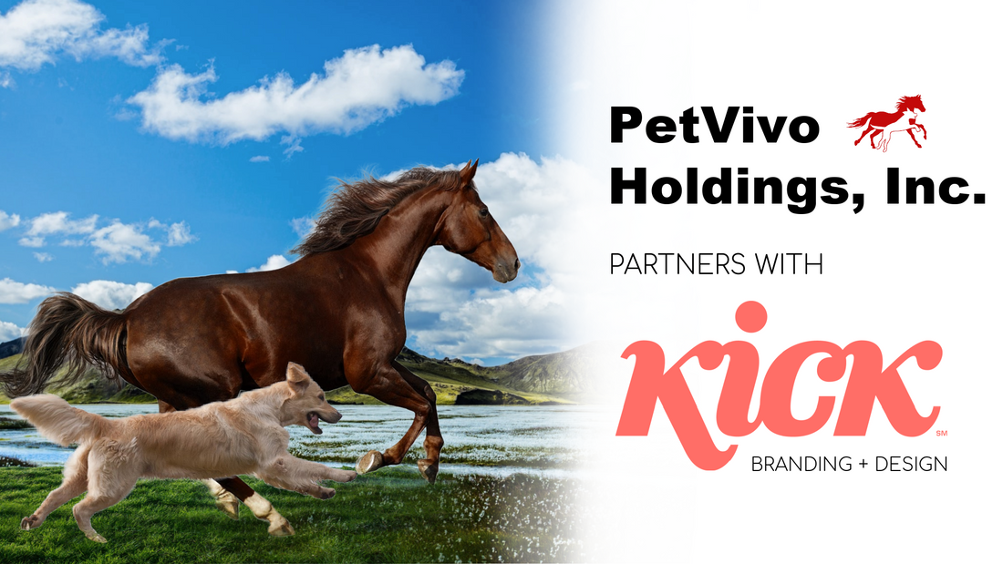 PETVIVO HOLDINGS, INC. NAMES KICK (“IDEAS THAT KICK”) AS ITS AGENCY FOR BRANDING AND ADVERTISING