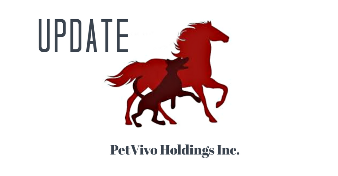 PETVIVO HOLDINGS PROVIDES STAKEHOLDER UPDATE May 13, 2020