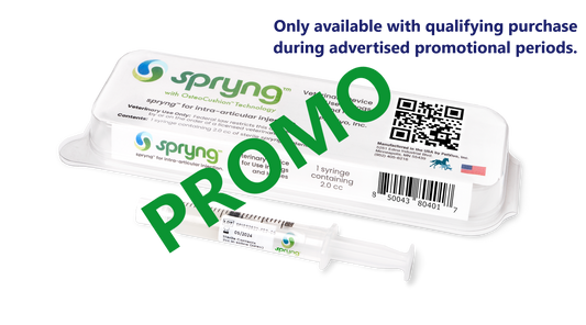 PROMO Spryng™ with OsteoCushion™ Technology